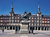 Estatua ecuestre de Felipe III en la Plaza Mayor